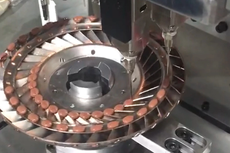 Brazing Paste Metering for Gearbox