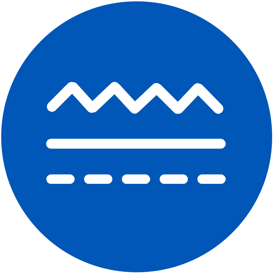 Precision on Large Surfaces