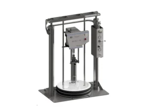 High-performance pneumatic feed system for large-volume supply of high-viscosity sealants, greases, and adhesives from 5–55 gallon containers.