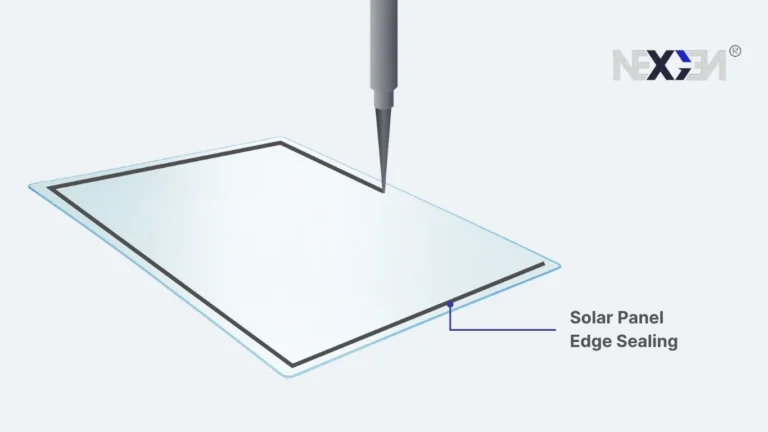 sealing solar panel edge