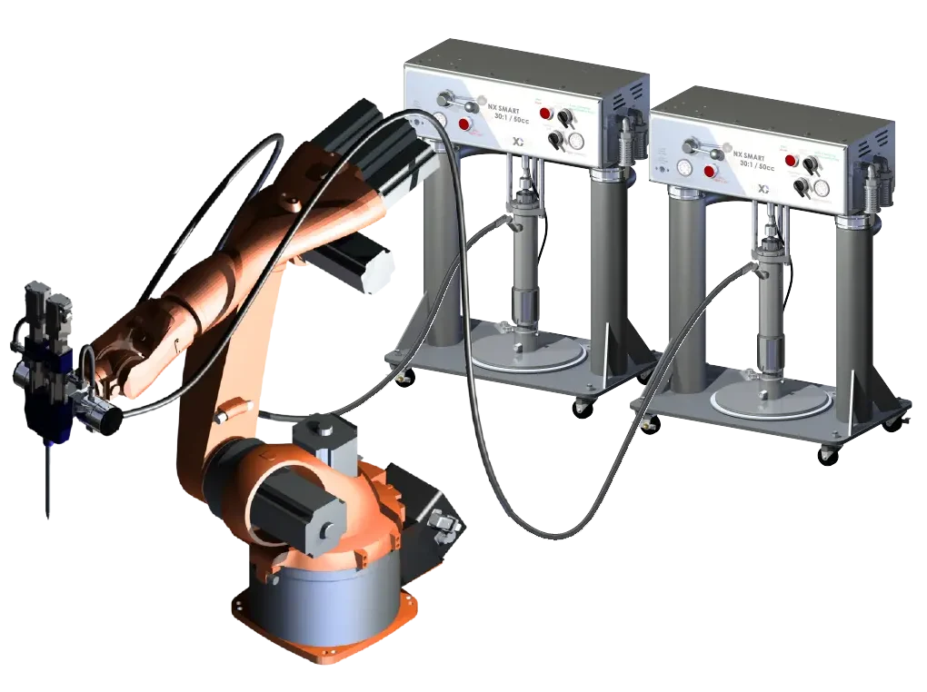 双组分胶粘剂点胶系统